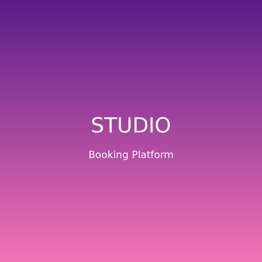 Photo studio booking platform thumbnail